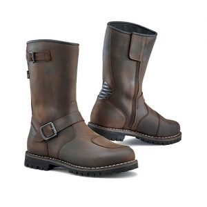 41/ /–/ 46 Marrone SHIMA Strada Vintage Uomo Retro Road Sport Stivali in Pelle da Motociclista