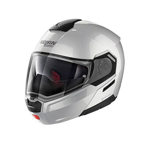 NOLAN CASCO N90-3 SPECIAL ARGENTO - Petr..assi Della Moto