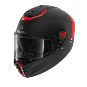 SHARK-SPARTAN-RS-HE8105-BLANK-SP-Nero-Rosso-Opaco-Lato