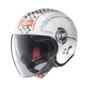 NOLAN-N21-VISOR-GETWAY-Bianco-Lucido-Lato