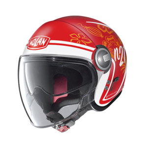 NOLAN-N21-VISOR-PLAYA-Rosso-Opaco-Lato