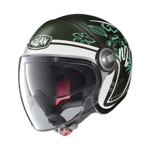 NOLAN-N21-VISOR-PLAYA-Verde-Opaco-Lato