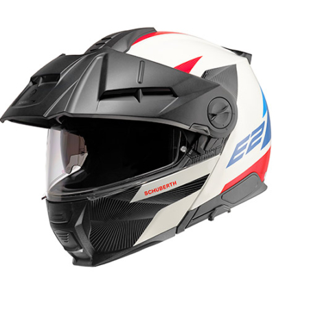 SCHUBERTH-E2-DEFENDER-BIANCO-ROSSO-Lato