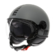 MOMO-FIGHTER-CLS-Grigio-Nero-Opaco-Fronte