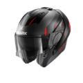 SHARK-EVO-ES-HE9816-KRYD-AKR-Antra-Nero-Rosso-Fronte-Aperto