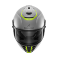 SHARK-SPARTAN-RS-BLANK-Mat-Grigio-Opaco-Giallo-HE8105-SYS-Fronte