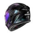 SHARK-D-SKWAL3-BLAST-R-HE0920-KGX-Nero-Verde-Glitter-Dietro