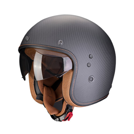 SCORPION-BELFAST-EVO-CARBON-SOLID-78-261-10-Nero-Opaco-Fronte