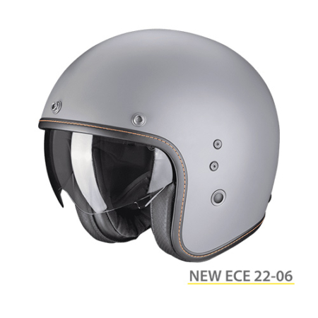 SCORPION-BELFAST-EVO-SOLID-78-100-228-Grigio-Cemento-Opaco-Fronte