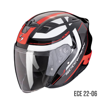 SCORPION-EXO-230-PUL-23-454-24-Nero-Rosso-Fronte