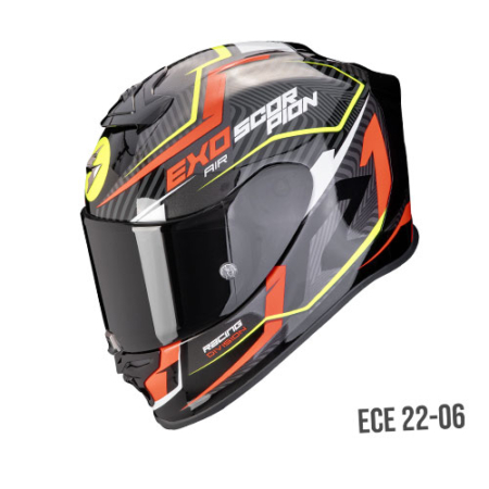 SCORPION-EXO-R1-EVO-AIR-COUP-110-442-259-Nero-Rosso-Giallo-Neon-Fronte