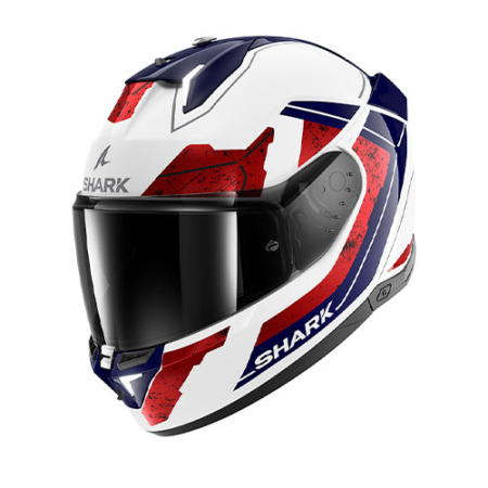 SHARK-SKWALi3-RHAD-HE0820-WUR-Bianco-Cromo-Rosso-Fronte