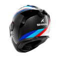 SHARK-SPARTAN-GT-PRO-CARBON-DOKHTA-HE1306-DWB-Carbon-Bianco-Blu-Dietro