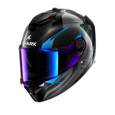 SHARK-SPARTAN-GT-PRO-CARBON-KULTRAM-HE1310-DKB-Carbon-Nero-Blu-Fronte