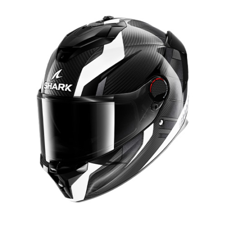 SHARK-SPARTAN-GT-PRO-CARBON-KULTRAM-HE1310-DWK-Bianco-Nero-Fronte