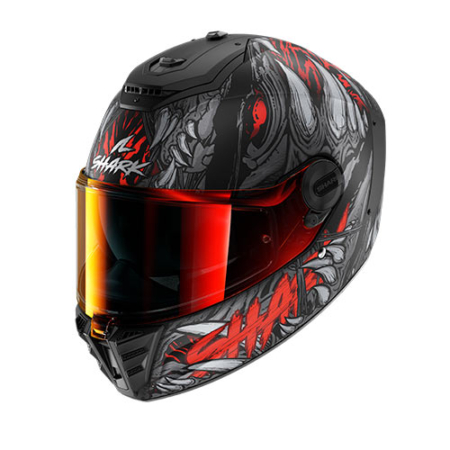 SHARK-SPARTAN-RS-SHAYTAN-MAT-HE8115-KRA-Nero-Rosso-Antracite-Fronte