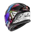 SKWAL-i3-HELLCAT-HE0828-KUB-Nero-Cromo-Blu-Opaco-Dietro
