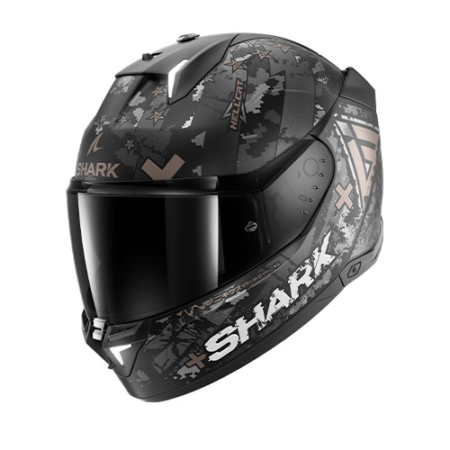 SKWAL-i3-HELLCAT-MAT-HE0829-KUA-Nero-Cromo-Antra-Opaco-Fronte
