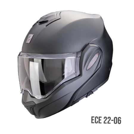 SCORPION-EXO-TECH-EVO-PRO-SOLID-119-100-285-Nero-Perla-Opaco-Fronte