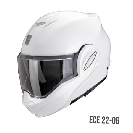 SCORPION-EXO-TECH-EVO-PRO-SOLID-119-100-70-Bianco-Perla-Fronte