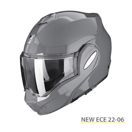 SCORPION-EXO-TECH-EVO-SOLID-118-100-253-Grigio-Cemento-Fronte