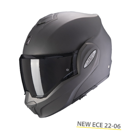 SCORPION-EXO-TECH-EVO-SOLID-118-100-67-Antracite-Opaco-Fronte