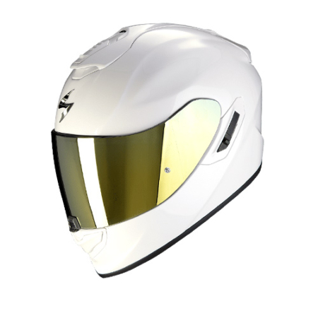 SCORPION-EXO-1400-EVO-II-AIR-SOLID-140-100-70-Bianco-Perla-Fronte