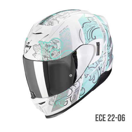 SCORPION-EXO-520-EVO-AIR-FASTA-172-361-270-Bianco-Azzurro-Fronte