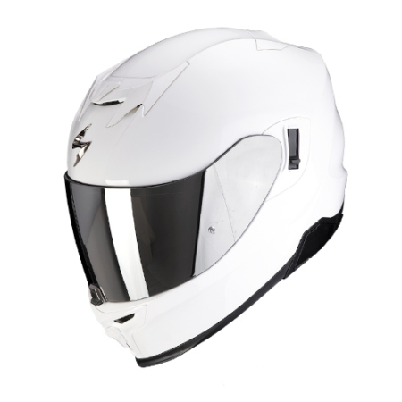 SCORPION-EXO-520-EVO-AIR-SOLID-172-100-05-Bianco-Lucido-Fronte