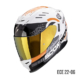 SCORPION-EXO-520-EVO-AIR-TITAN-172-448-331-Bianco-Arancione-Fronte