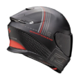 SCORPION-EXO-GT-AIR-TECHLANE-150-466-343-Nero opaco-Grigio-Rosso-Dietro