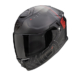 SCORPION-EXO-GT-AIR-TECHLANE-150-466-343-Nero opaco-Grigio-Rosso-Fronte