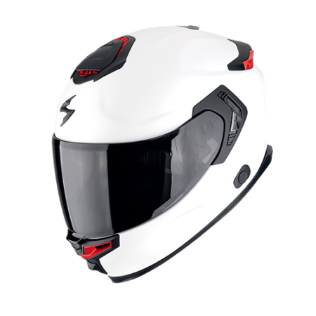 SCORPION-EXO-GT-AIR-SOLID-150-100-368-Bianco-Perla-Opaco-Fronte